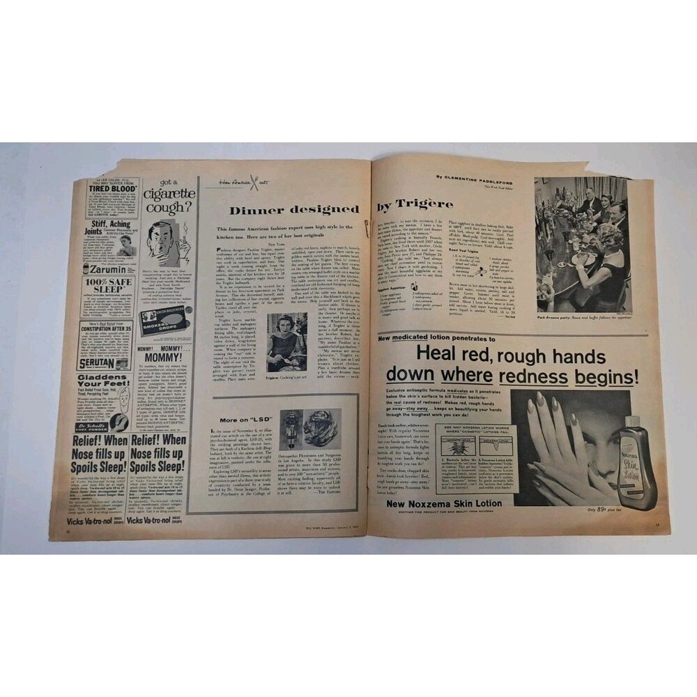 This Week Magazine Minneapolis Sunday Tribune 1/3/1960 Anna Padovan Emilio Greco - Picture 5 of 6